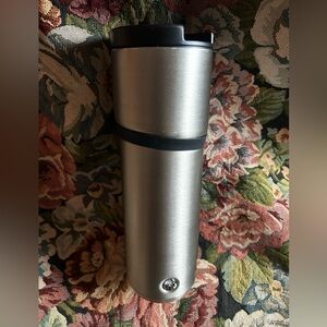 STARBUCKS Stainless Steel Travel Mug with Black Lid